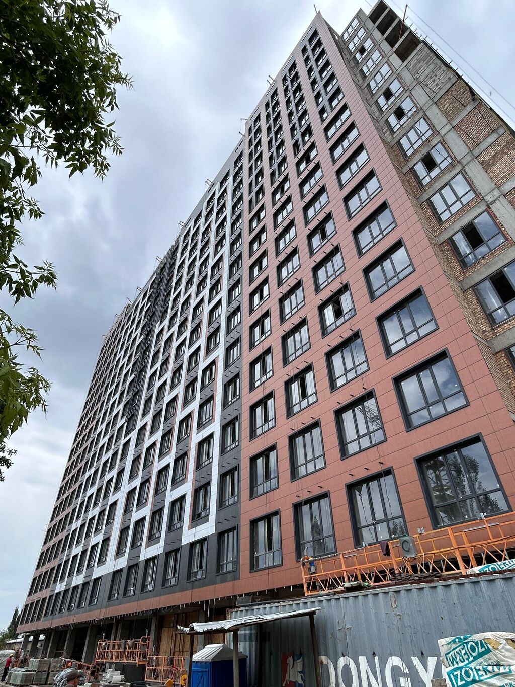 2 комнаты, 74 м², Тунгуч мкр Элитка, 8 этаж, ПСО (под самоотделку): фото 2