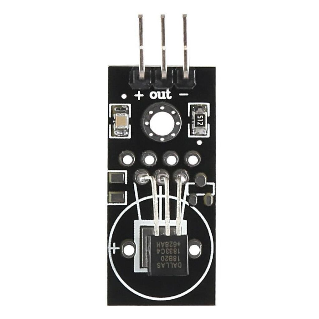 Модуль датчика температуры DS18B20 с одной шиной для Arduino: фото 2