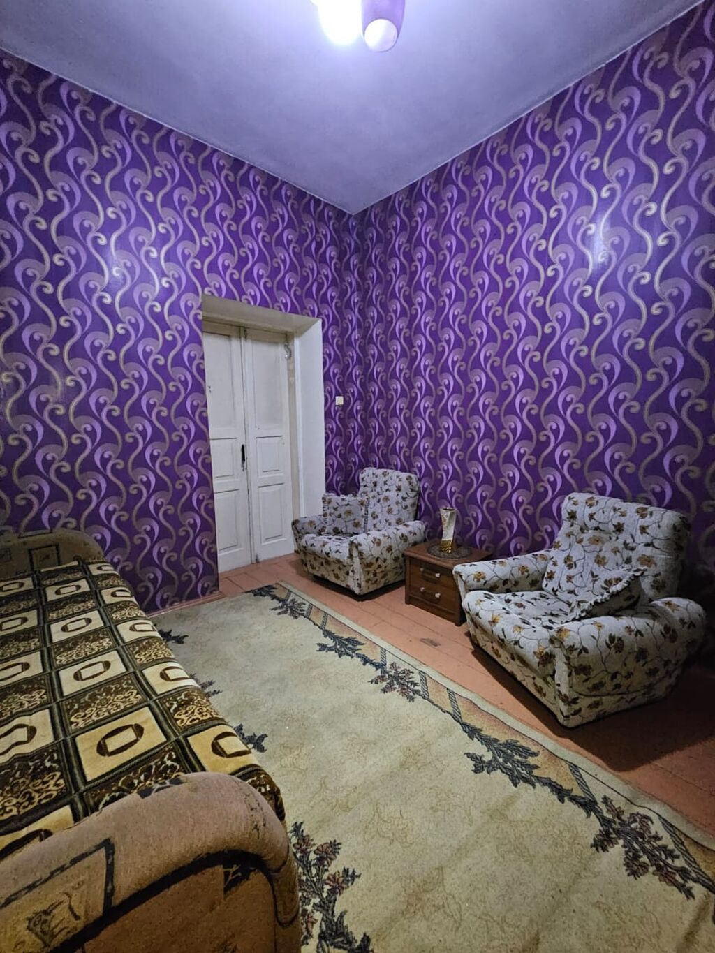 62 м², 4 комнаты, Аламединский рынок / базар, Семейным: фото 1
