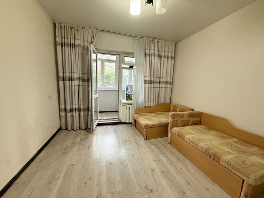 2 комнаты, 48 м², Асанбай мкр 105 серия, 1 этаж, Евроремонт: фото 3