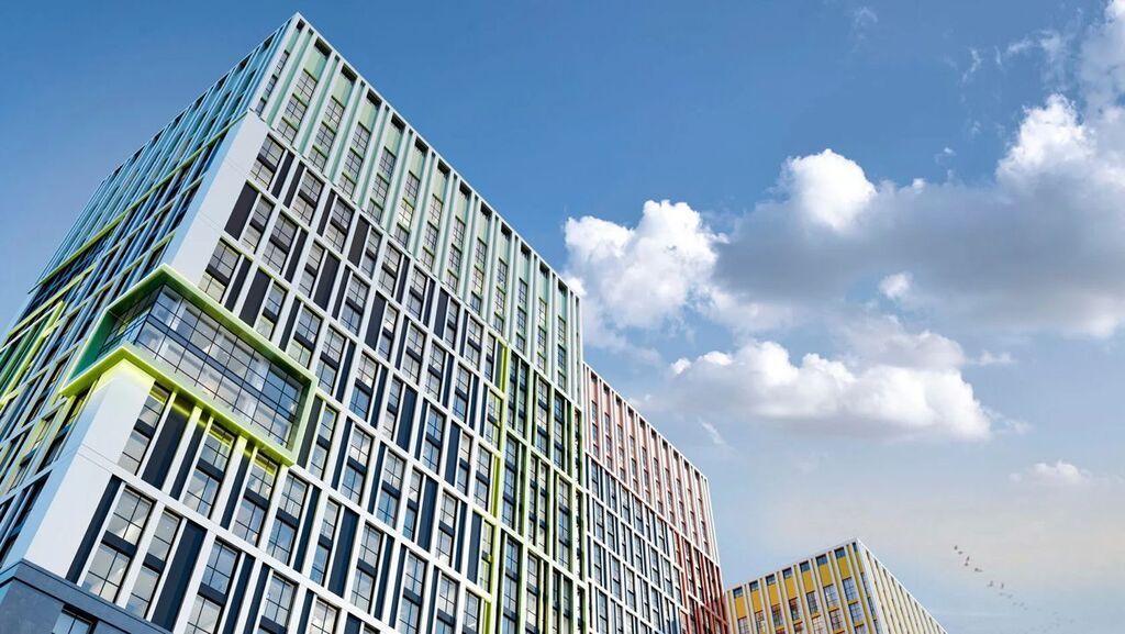 3 комнаты, 106 м², Асанбай мкр Элитка, 14 этаж, ПСО (под самоотделку): фото 2