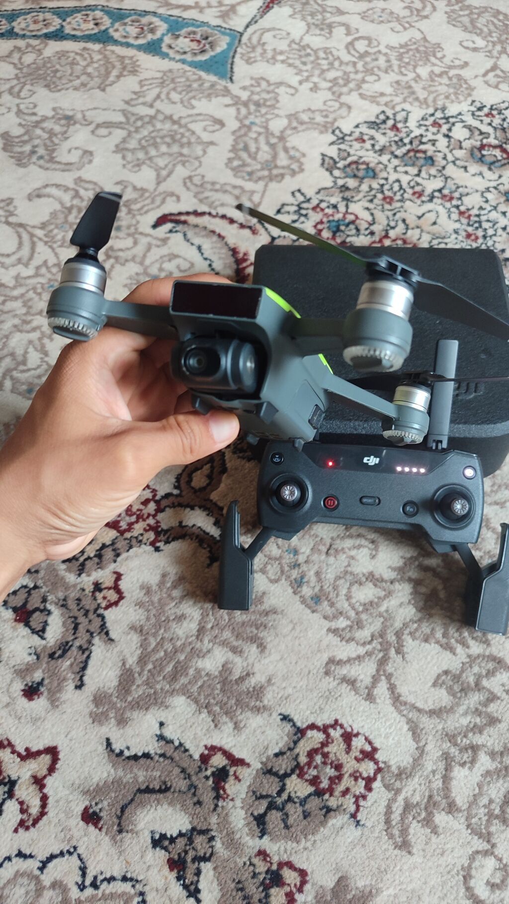 DJI Spark (зелёный) с пультом дистанционного управления Компактный: фото 5