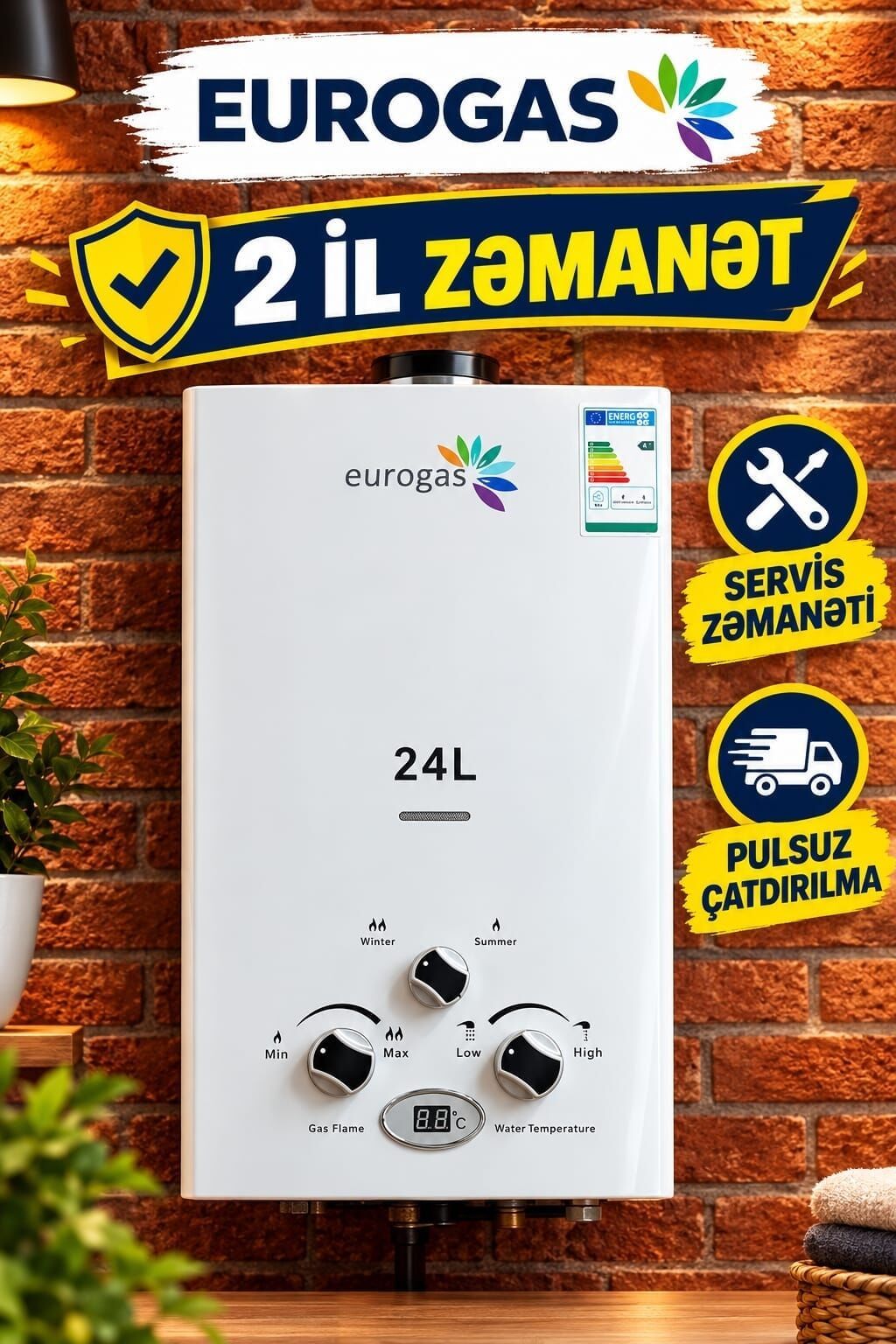 Pitiminutka Eurogaz, 24 l/dəq, Yeni, Kredit yoxdur, Pulsuz çatdırılma, Rayonlara çatdırılma