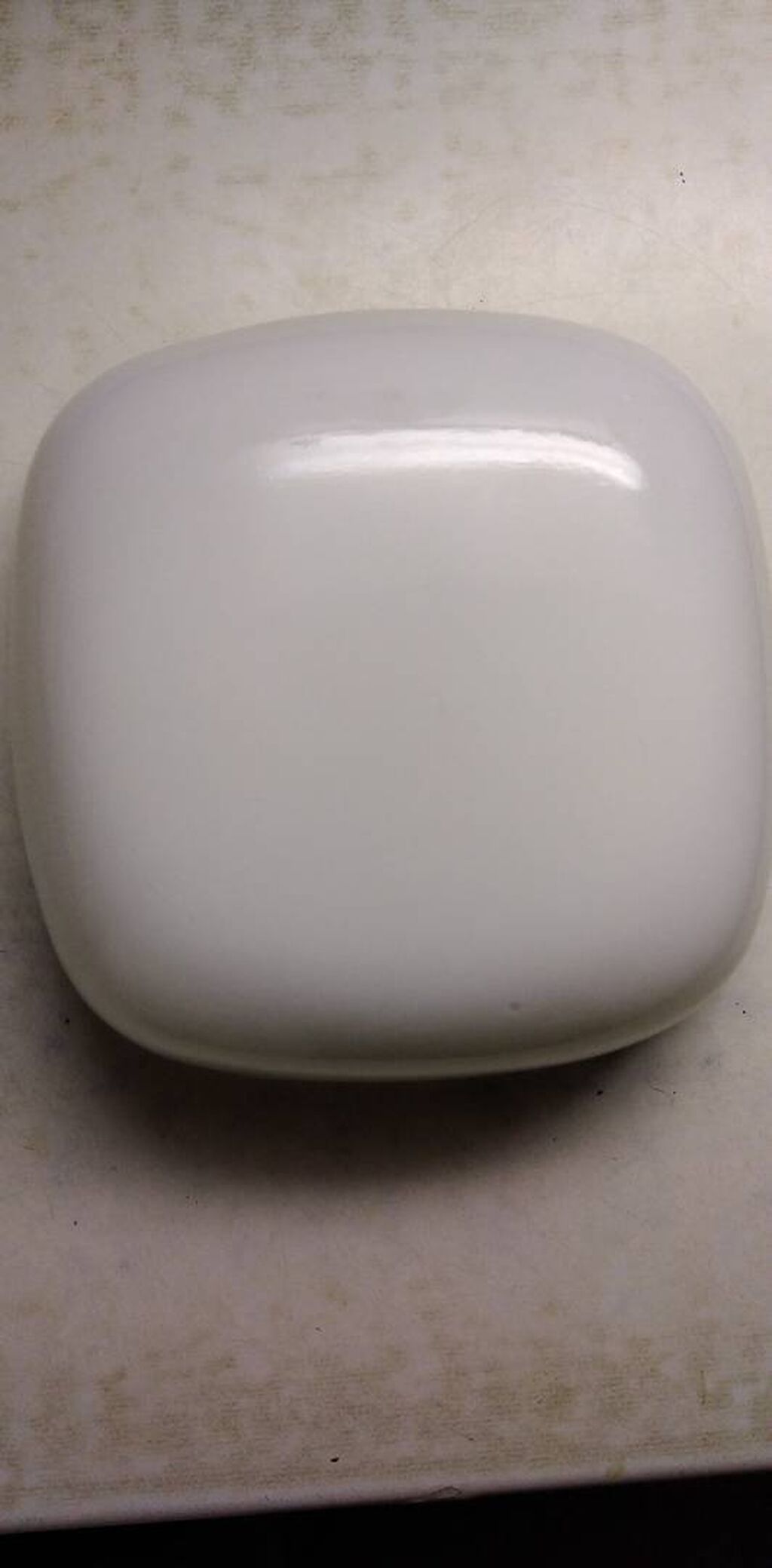 Rasveta: Staklo za plafonjeru 20x20 cm. otvor 13,5 cm. ispravno