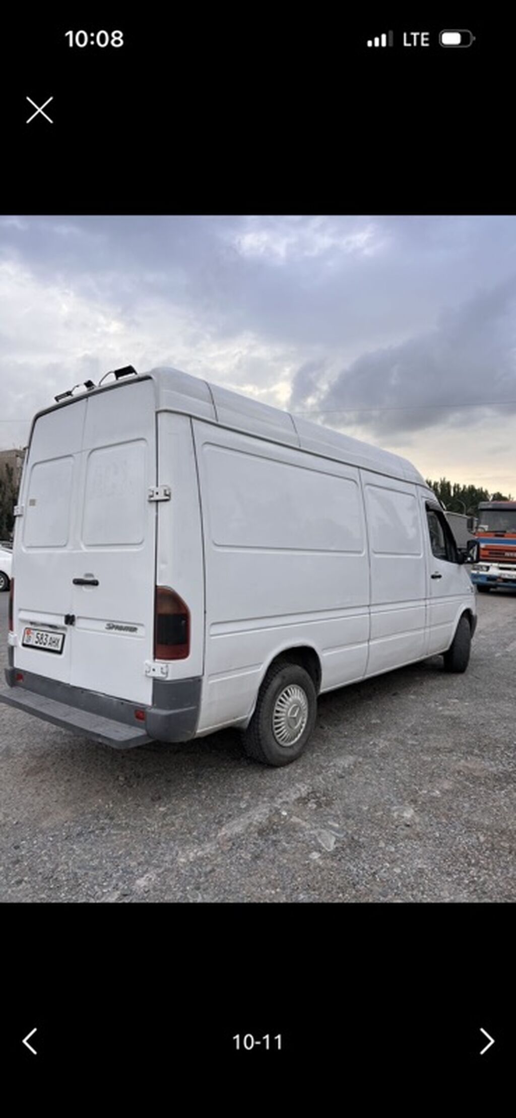Mercedes-Benz Спринтер: 2004 г., 2.2 л, Механика, Дизель, Фургон: фото 3
