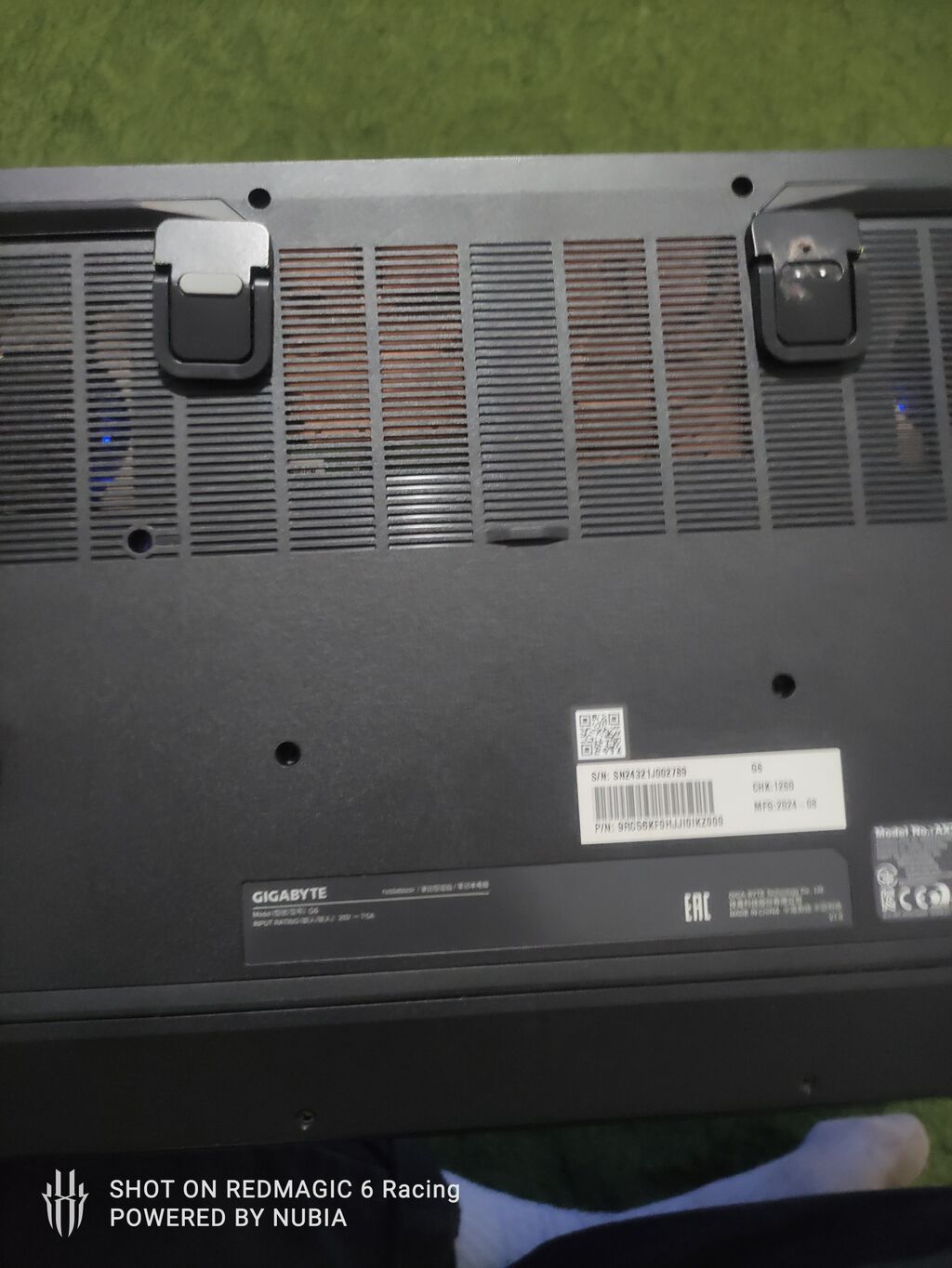 Игровой ноутбук GIGABYTE (серия A/ Г) с дискретной графикой NVIDIA: фото 4