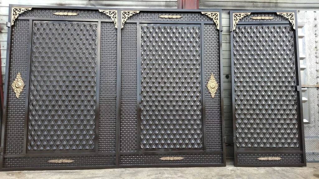 Ворота, с доставкой и установкой отличного качества металл из — фото 4
