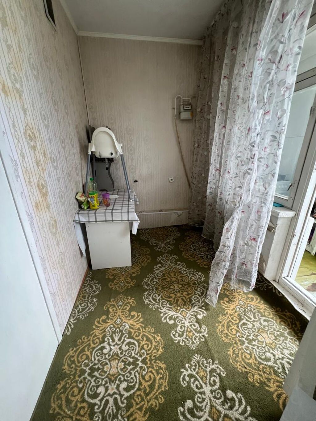 1 комната, 36 м², 6 мкр 106 серия, 9 этаж, Старый ремонт: фото 6