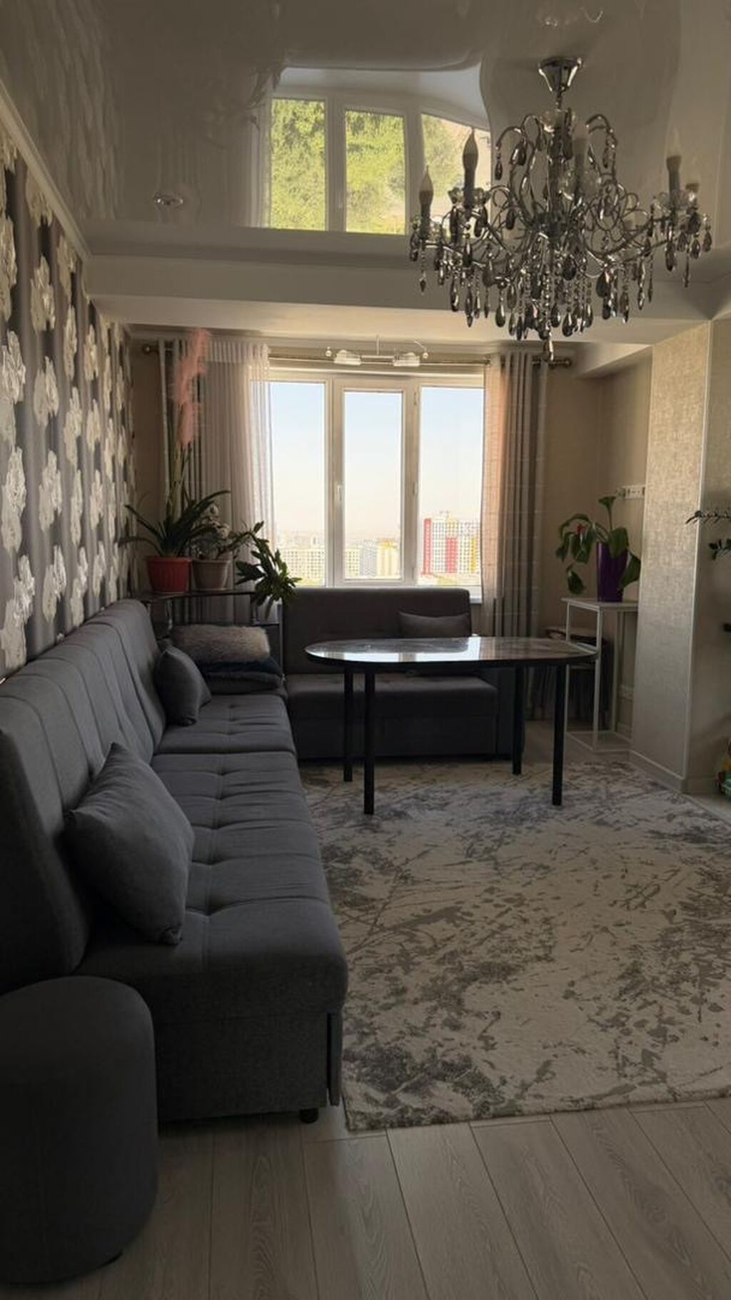 2 комнаты, 66 м², Кок-Жар мкр Элитка, 12 этаж, Дизайнерский ремонт: фото 7