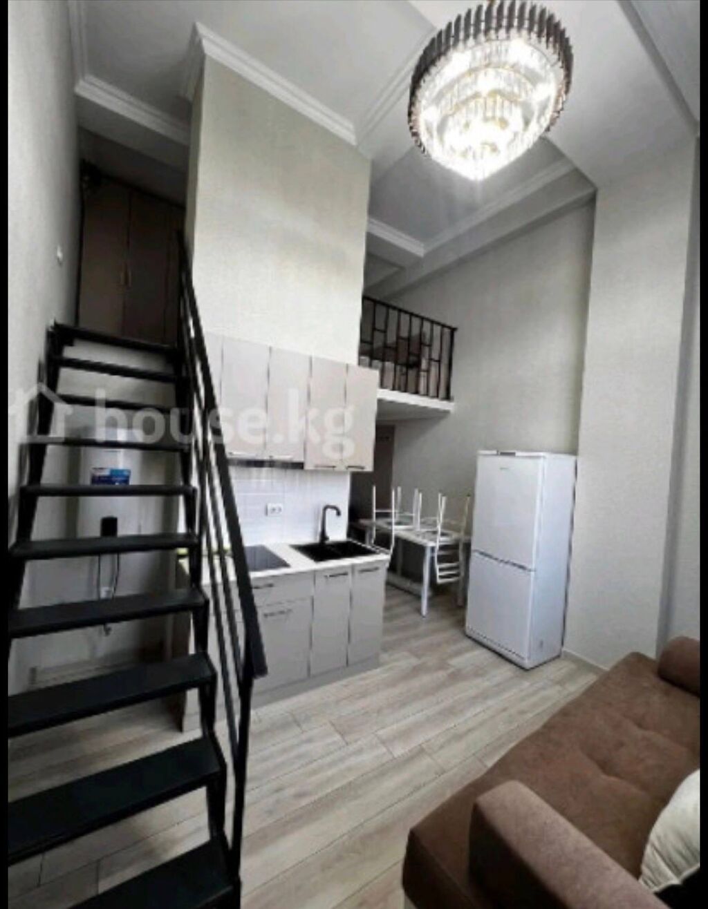 1 комната, 28 м², Аламедин-1 мкр 9 этаж, ПСО (под самоотделку): фото 4