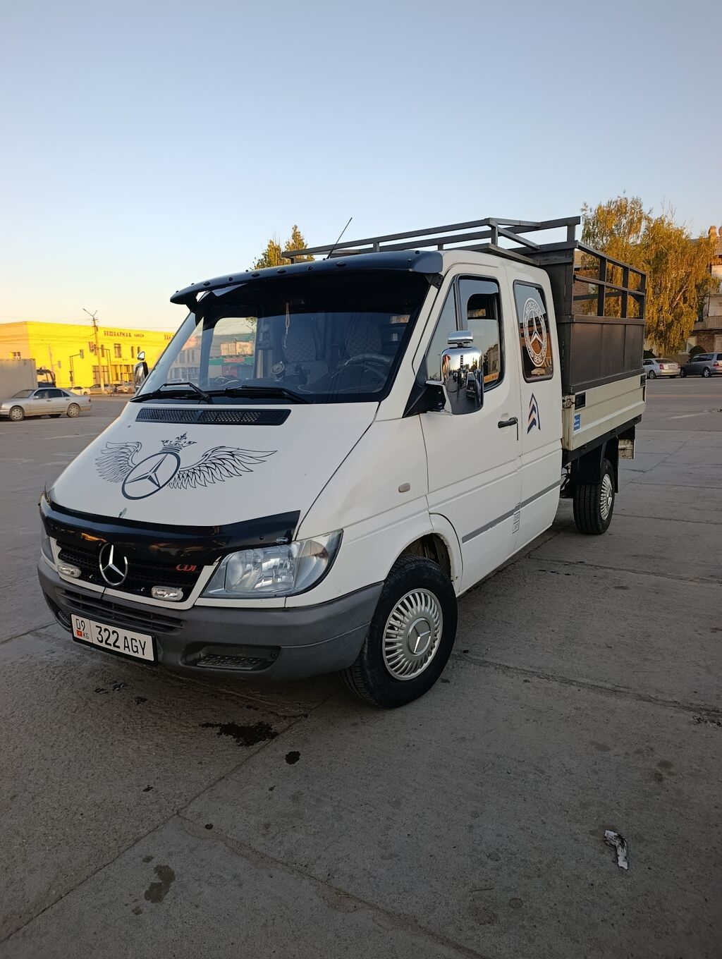 Легкий грузовик, Mercedes-Benz, Дубль, 3 т, Б/у: фото 3