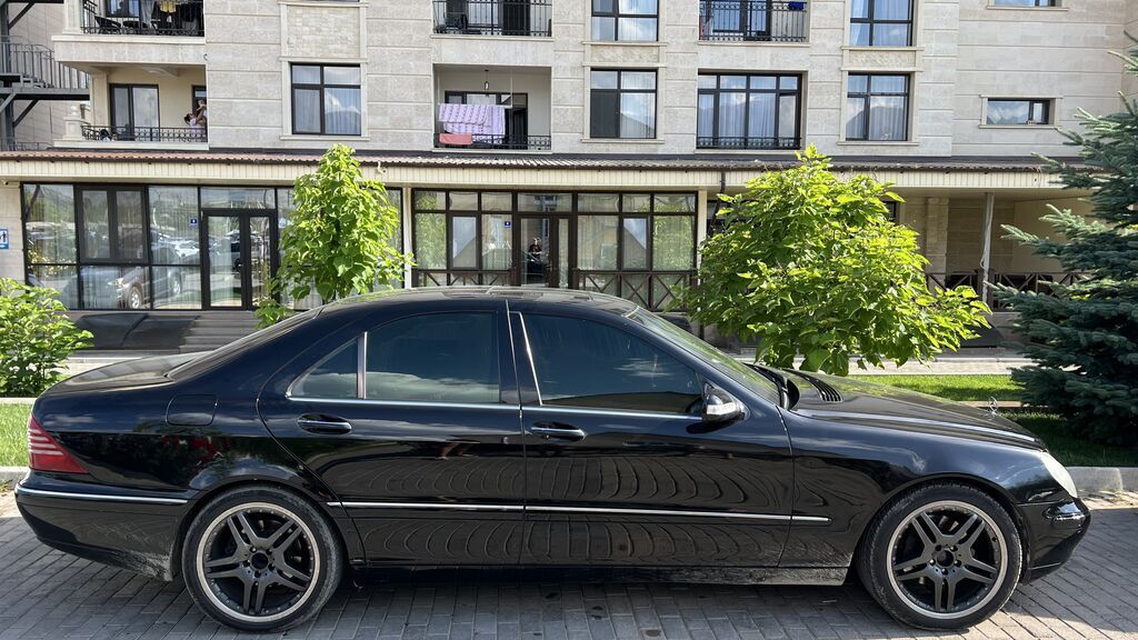 Mercedes-Benz S-Class: 2002 г., 5 л, Автомат, Газ, Седан: фото 8