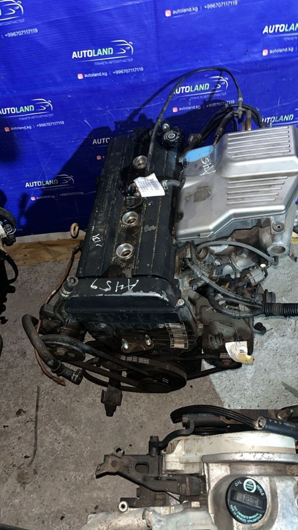 Бензиновый мотор Honda 2000 г., 2 л, Б/у, Оригинал, Япония: фото 1