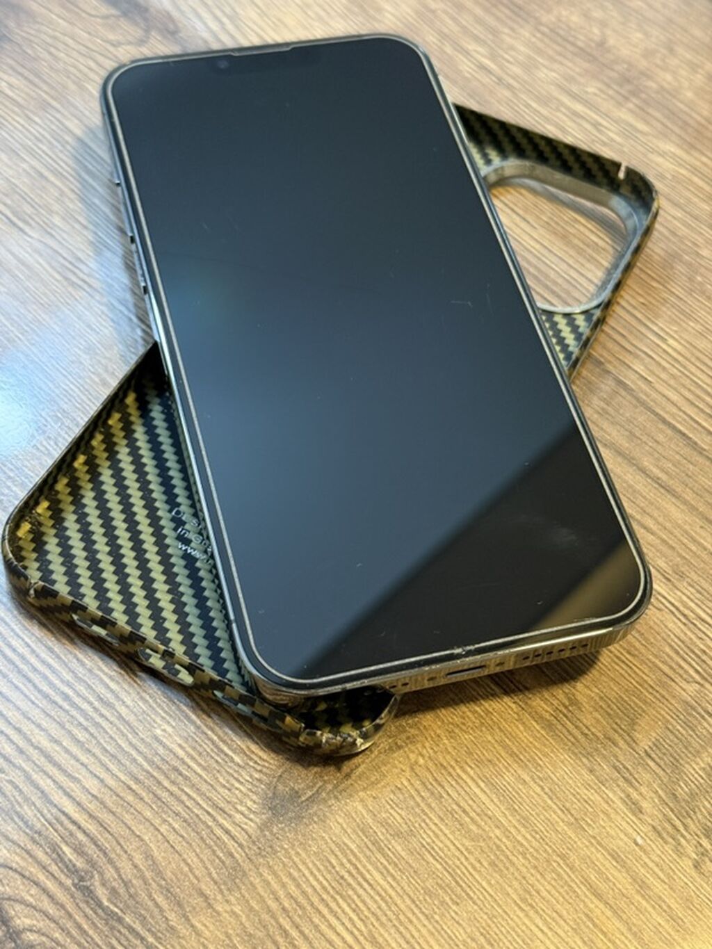 IPhone 13 Pro Max, Б/у, 256 ГБ, Графит, Коробка, 76 %: фото 2