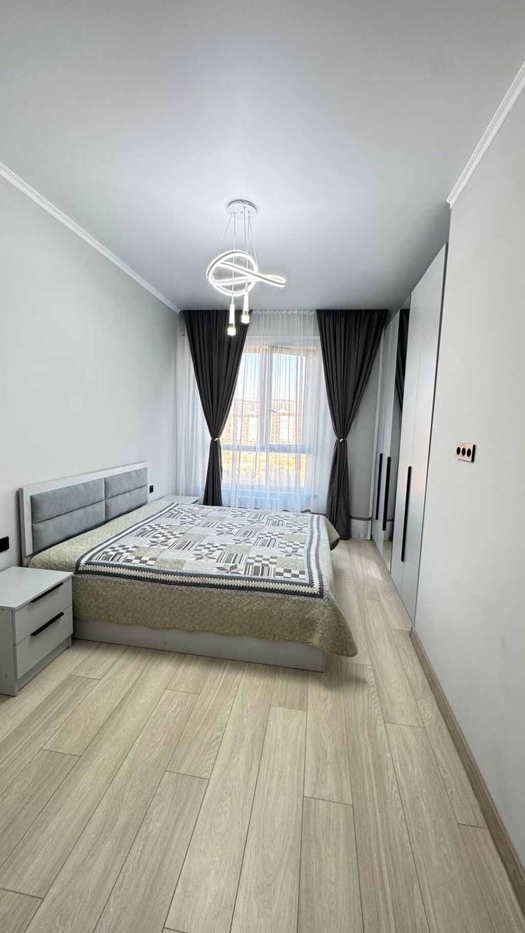 3 комнаты, 78 м², Ала-Арча ТРЦ Элитка, 6 этаж, Евроремонт: фото 5