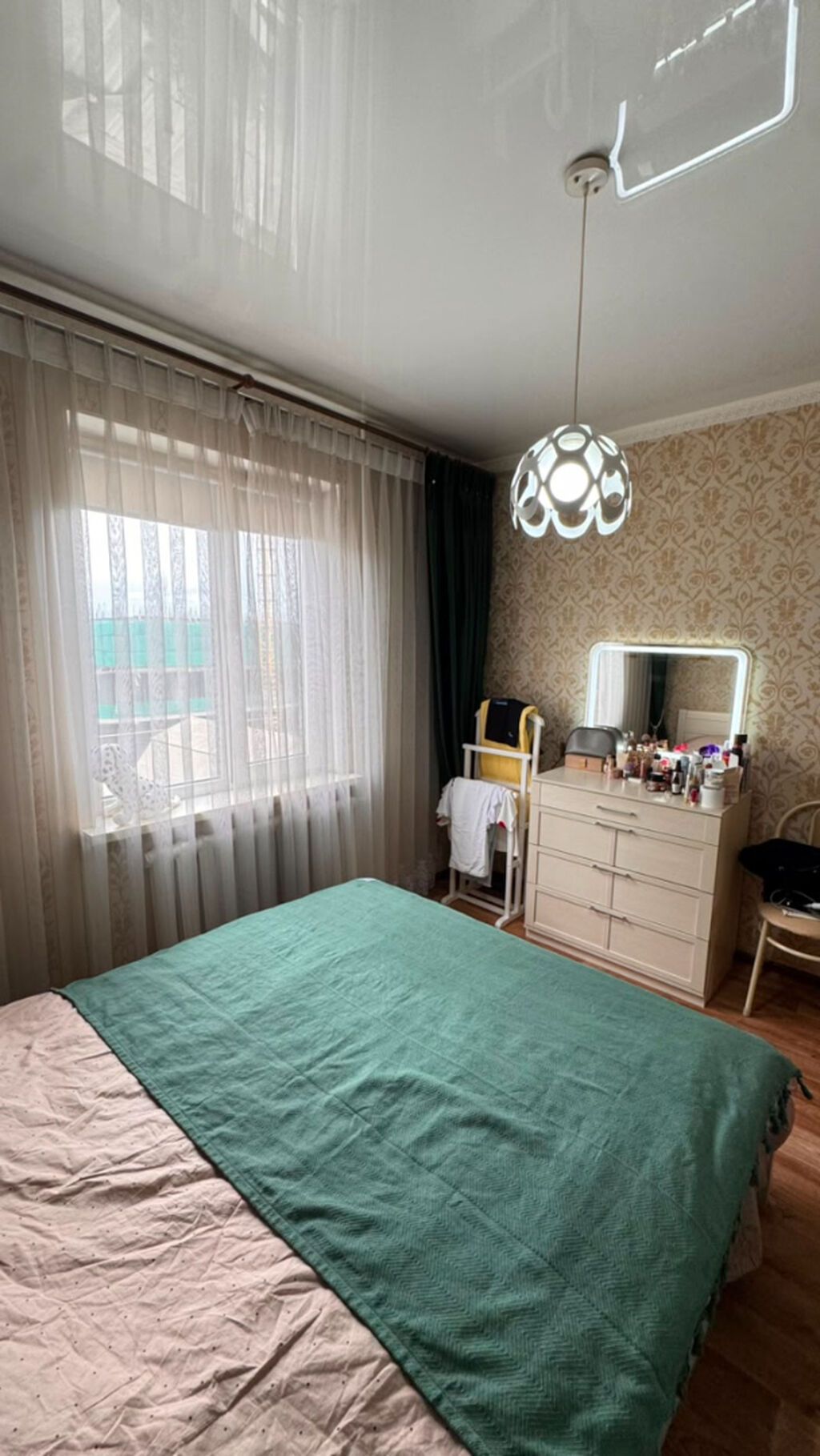 3 комнаты, 64 м², Таш-Рабат ТРЦ 106 серия, 4 этаж, Евроремонт: фото 3