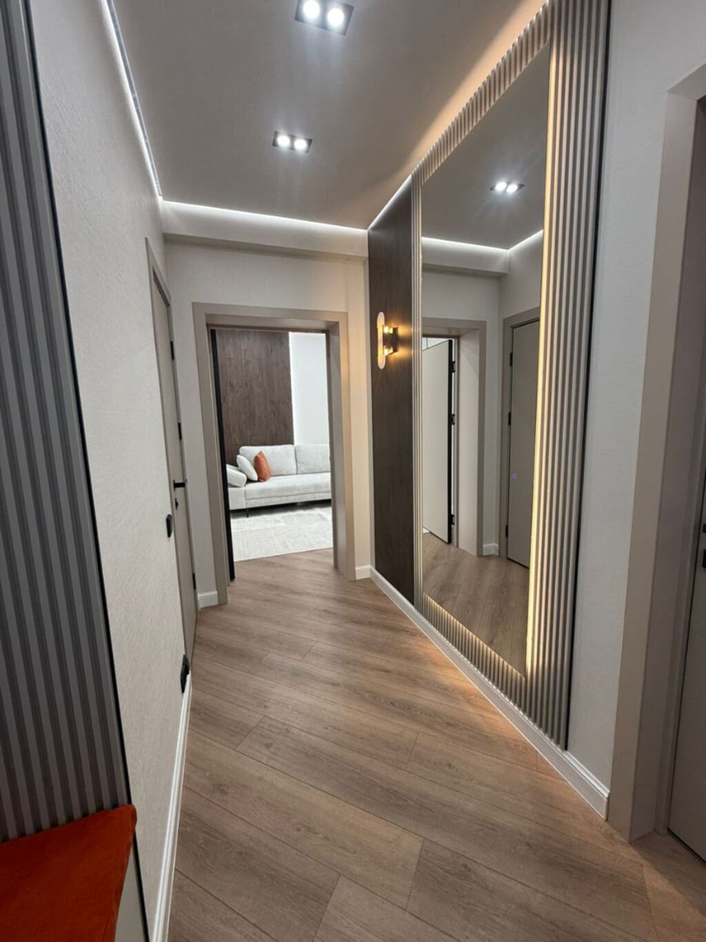 2 комнаты, 56 м², Асанбай мкр Элитка, 5 этаж, Дизайнерский ремонт: фото 5