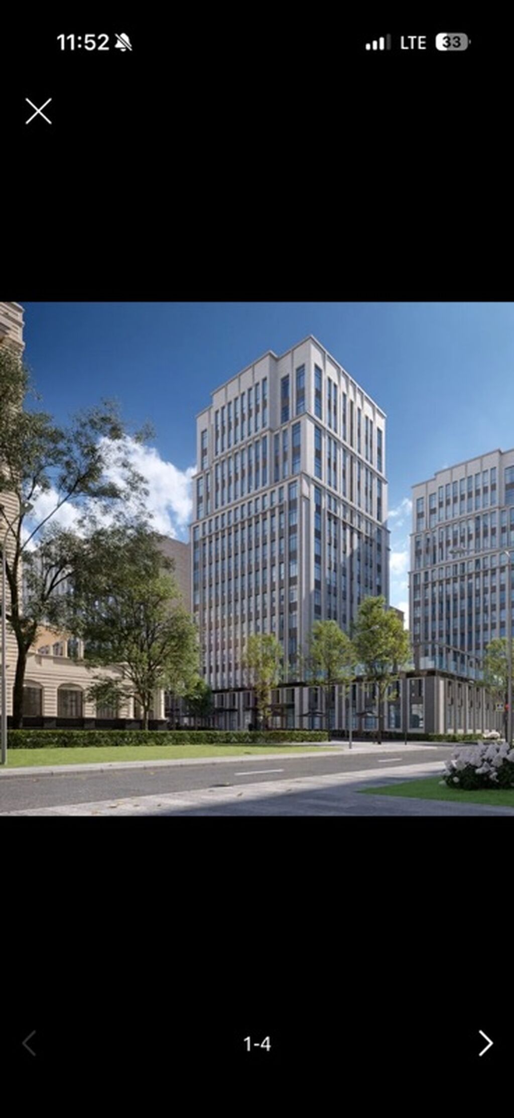2 комнаты, 61 м², Асанбай мкр Элитка, 16 этаж, ПСО (под самоотделку): фото 1