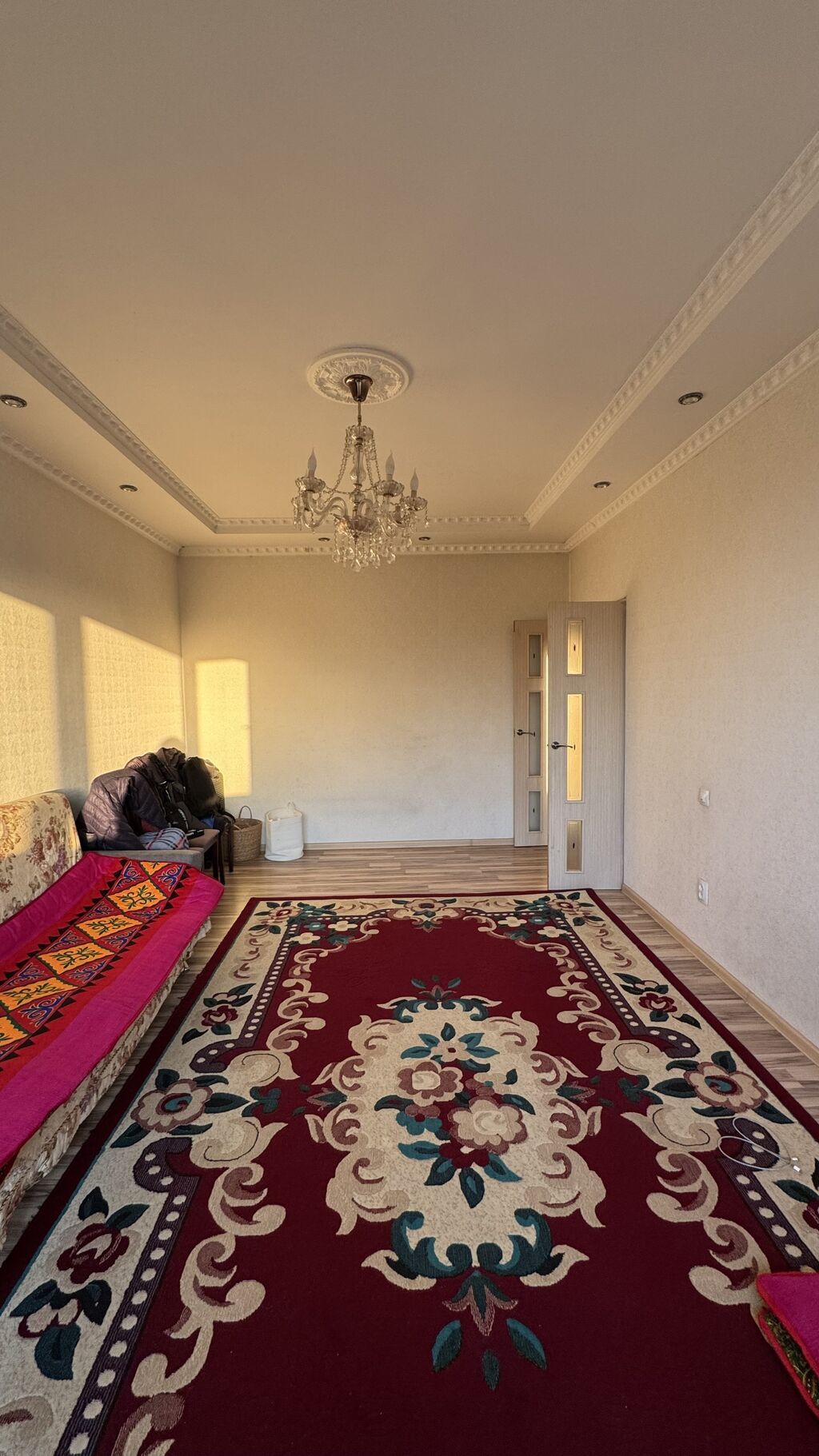 1 комната, 44 м², Кок-Жар ж/м 106 серия улучшенная, 3 этаж, Старый ремонт: фото 2