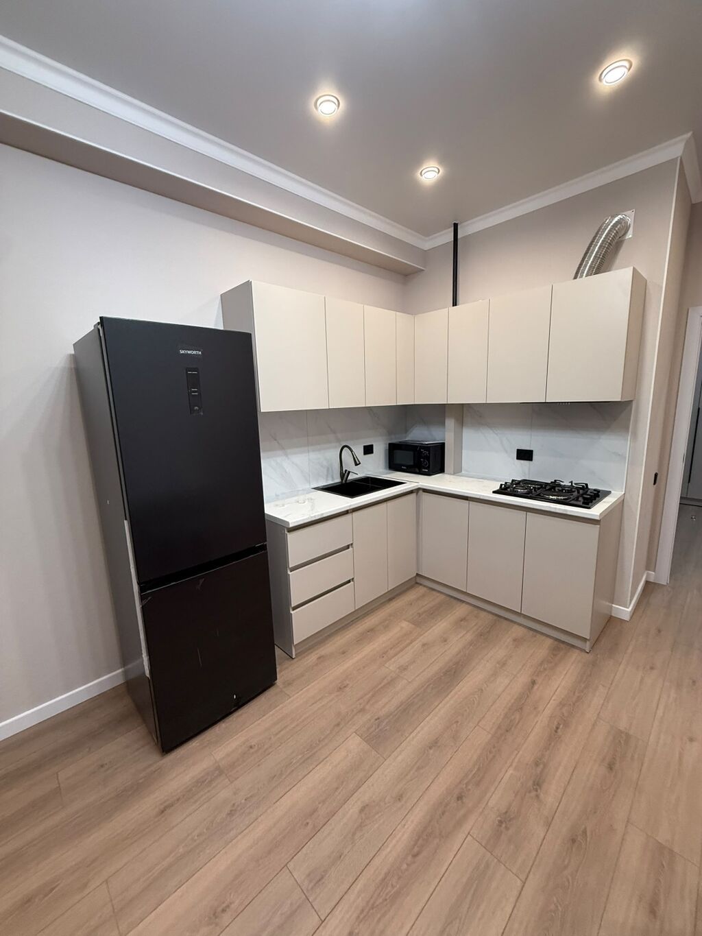 Студия, Ак-Кеме Собственник, Без подселения, С мебелью полностью: фото 6