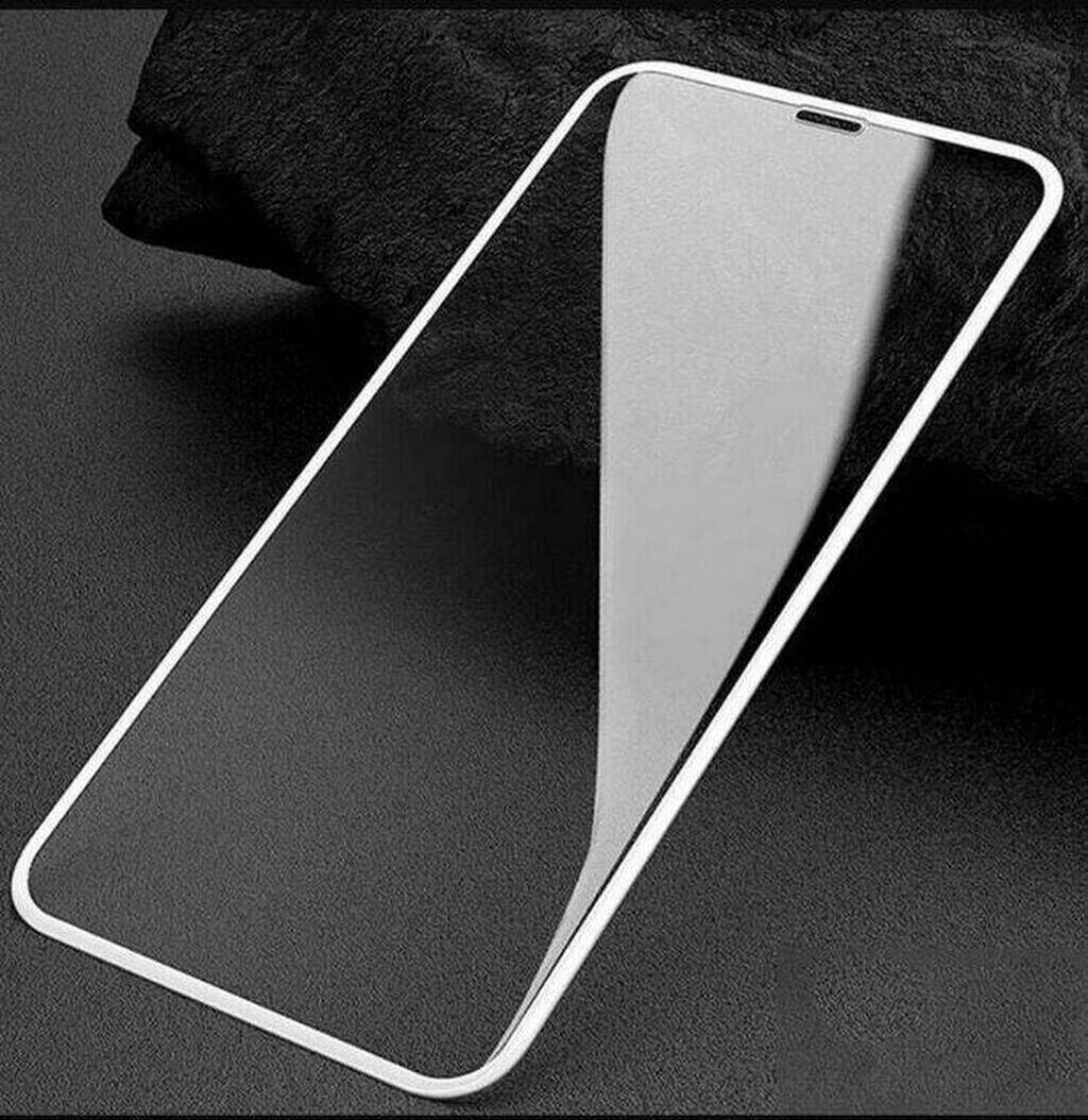 Cтекло для iPhone XR, защитное, c рамкой, размер 6,9 см х 14,4 см: фото 3