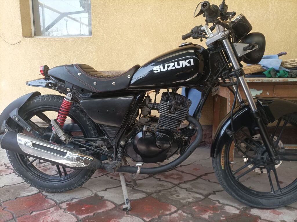 Классический мотоцикл Suzuki, 125 куб. см, Бензин, Взрослый, Б/у: фото 3