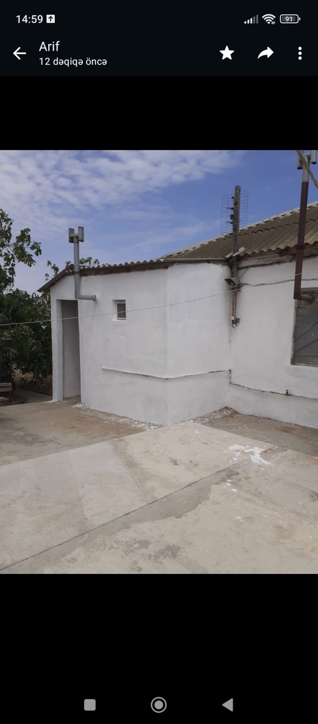 Saray, 90 kv. m, 3 otaqlı, Artezian quyusu, İnternet, Telefon
