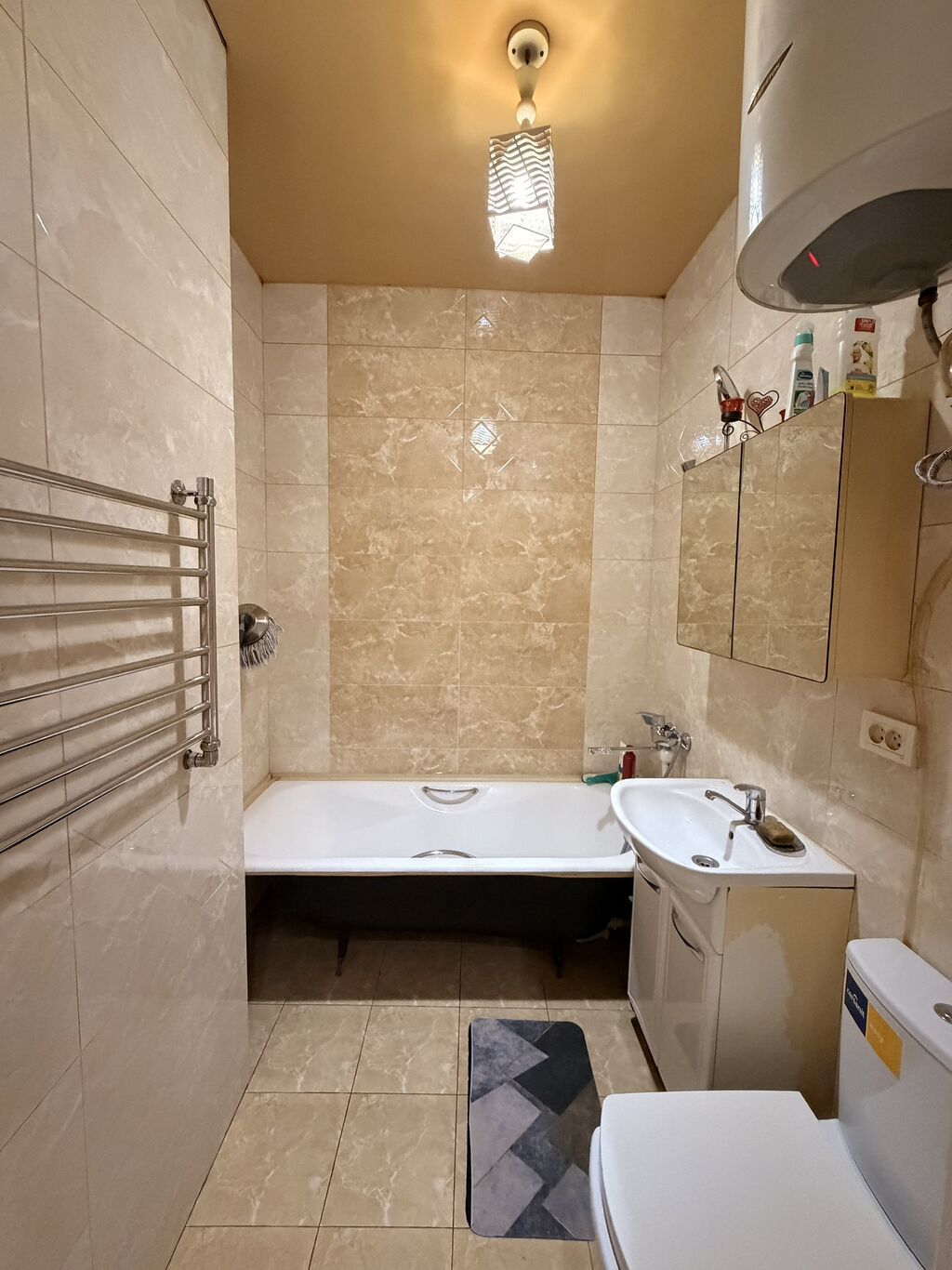 1 комната, 44 м², Золотой квадрат 2 этаж, Евроремонт: фото 4