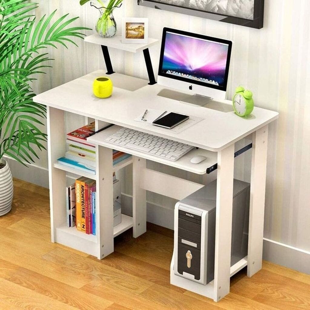 стол для ноутбука с полкой для принтера