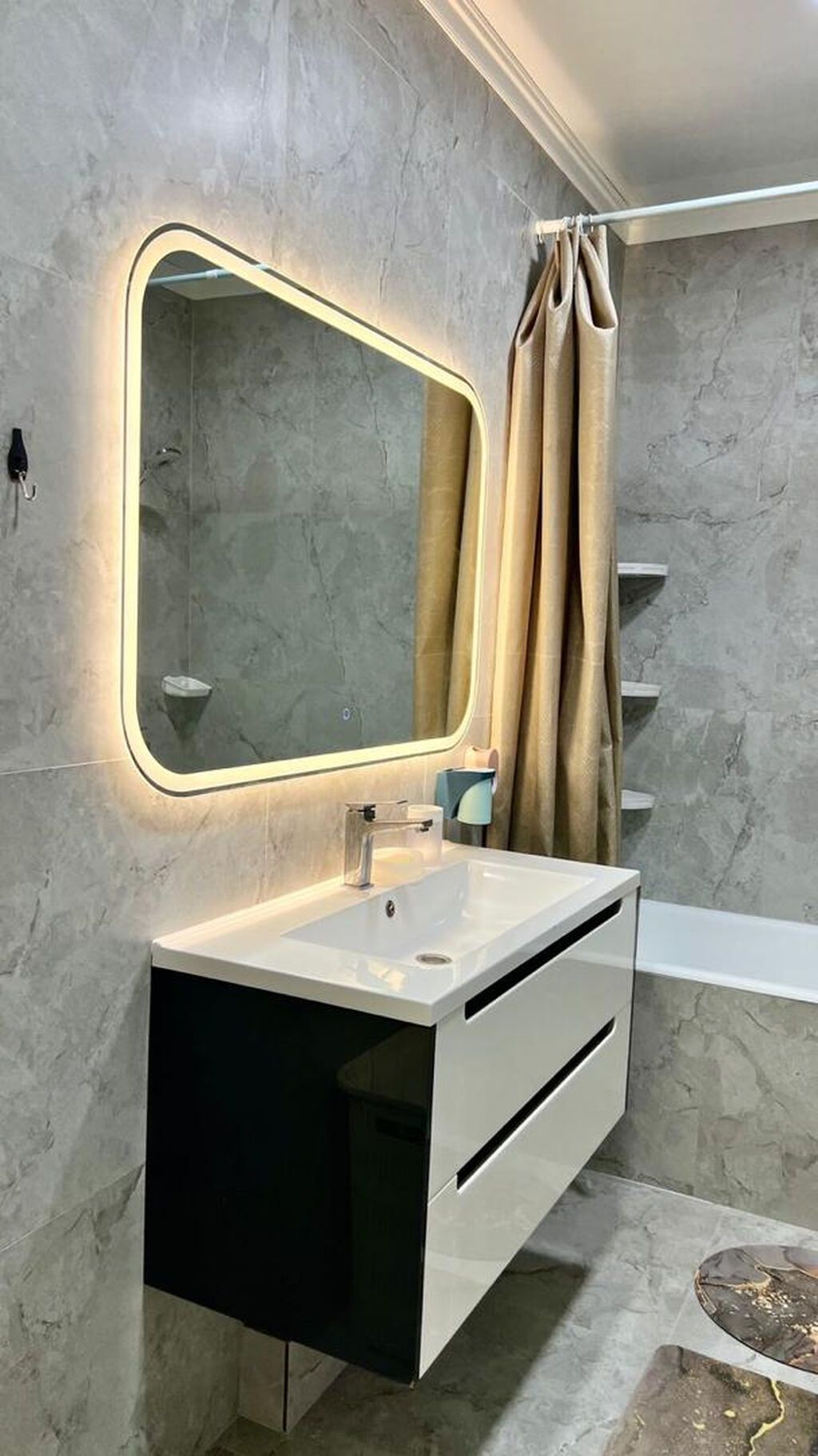 2 комнаты, 80 м², БГУ Элитка, 4 этаж, Евроремонт: фото 7