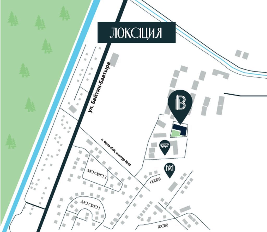 1 комната, 48 м², Элитка, Южная Магистраль Элитка, 13 этаж, ПСО (под самоотделку): фото 6