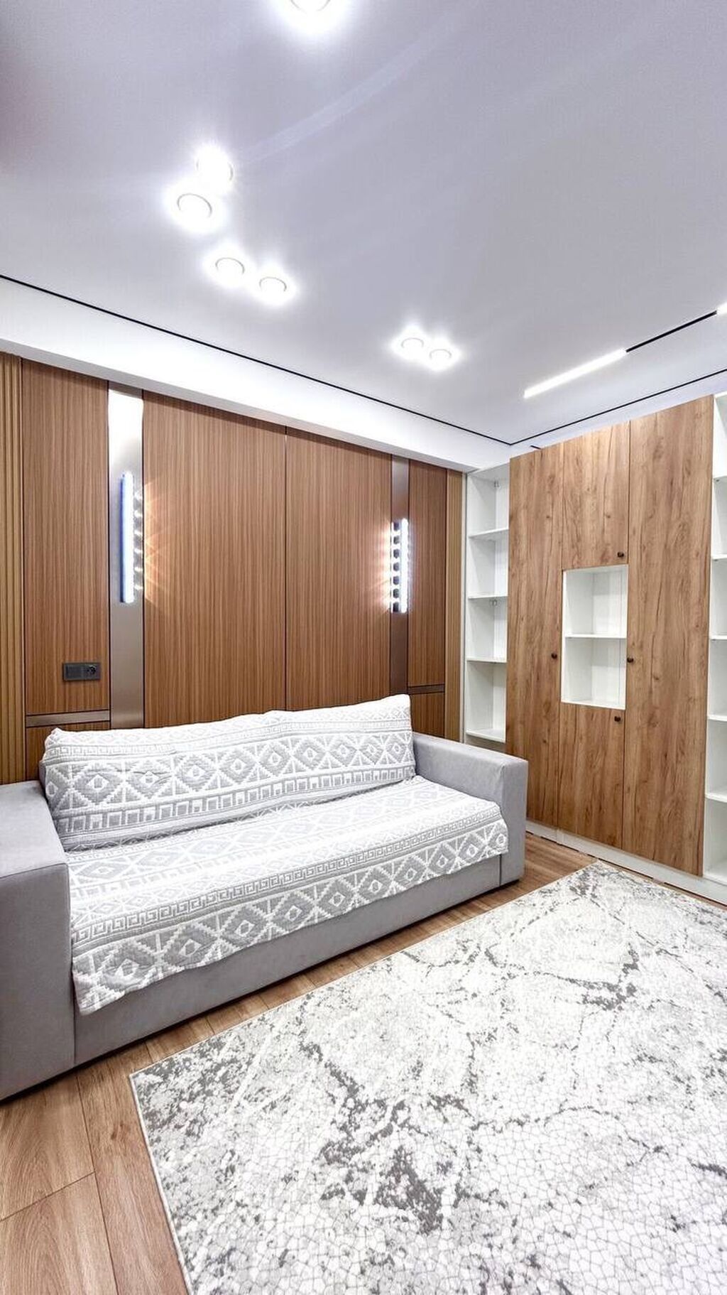 2 комнаты, 51 м², Боконбаева/Уметалиева Элитка, 8 этаж, Дизайнерский ремонт: фото 4