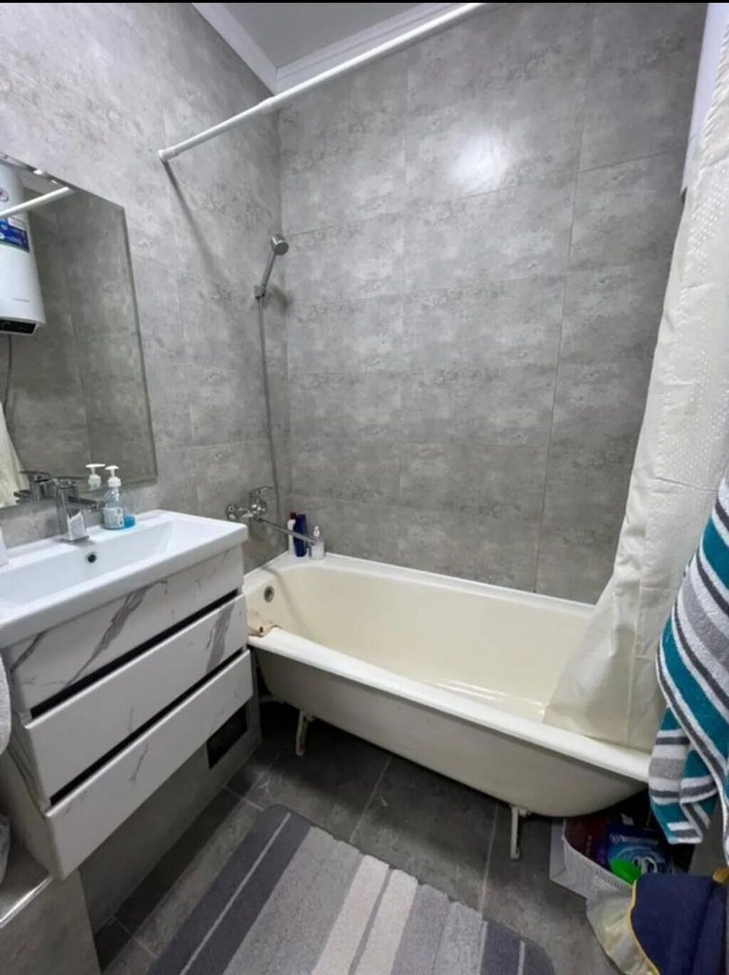 2 комнаты, 50 м², 10 мкр 105 серия, 5 этаж, Евроремонт: фото 8
