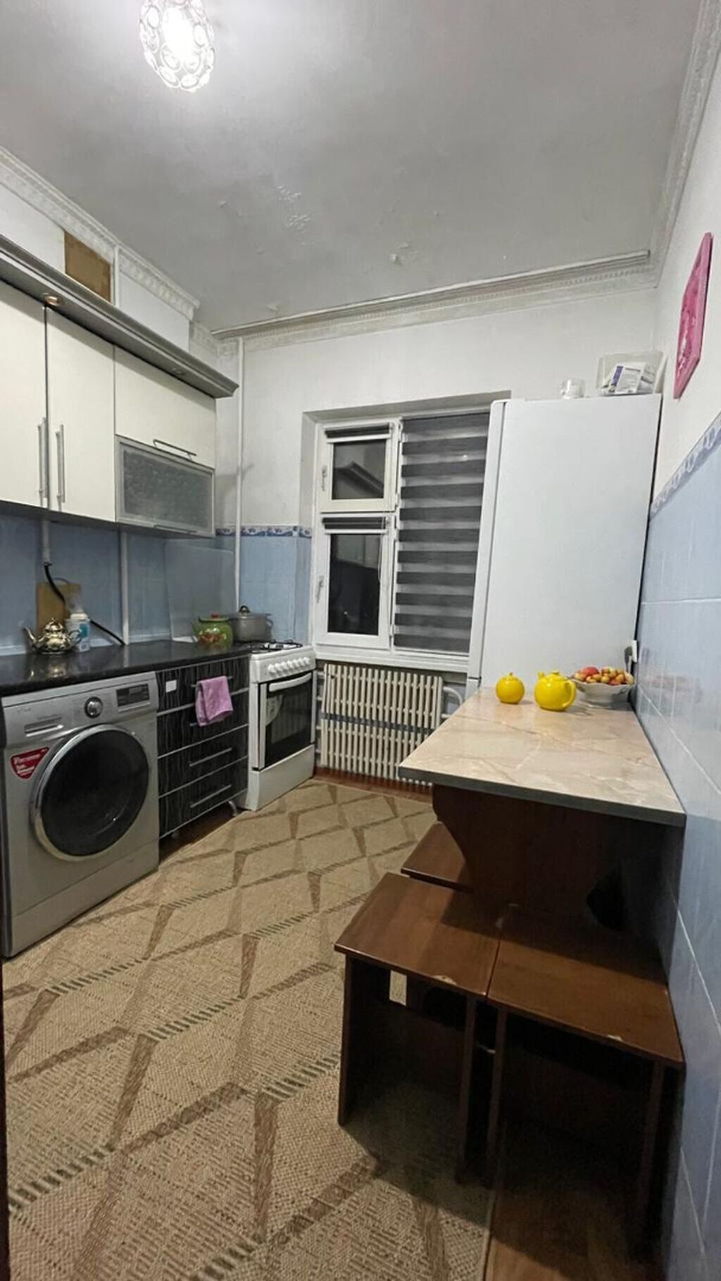 2 комнаты, 50 м², Центральная мечеть 105 серия, 4 этаж, Старый ремонт: фото 5