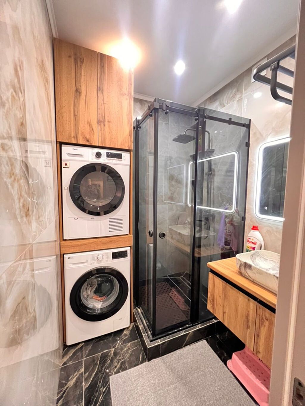 3 комнаты, 90 м², Ала-Арча ТРЦ 106 серия улучшенная, 5 этаж, Евроремонт: фото 8