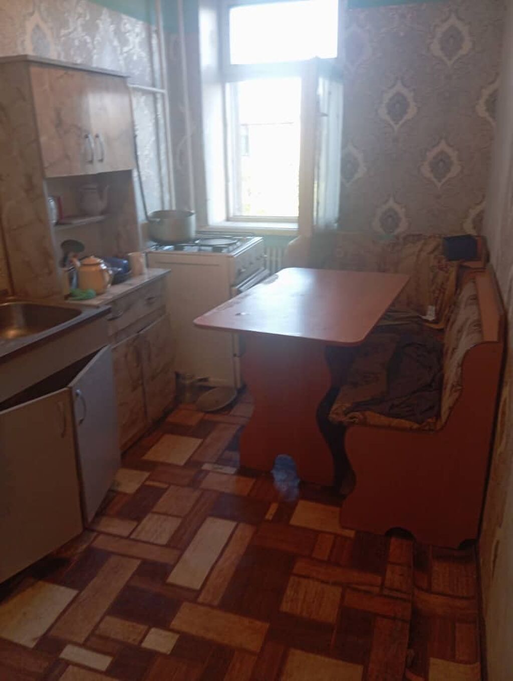 2‑комнатная квартира кухня менен. Ош базардын жанында. Көп убакытка: фото 2