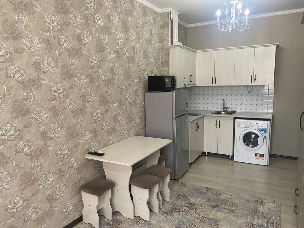 Студия, 27 м², Аламединский рынок / базар Индивидуалка, 1 этаж, Свежий ремонт: фото 5