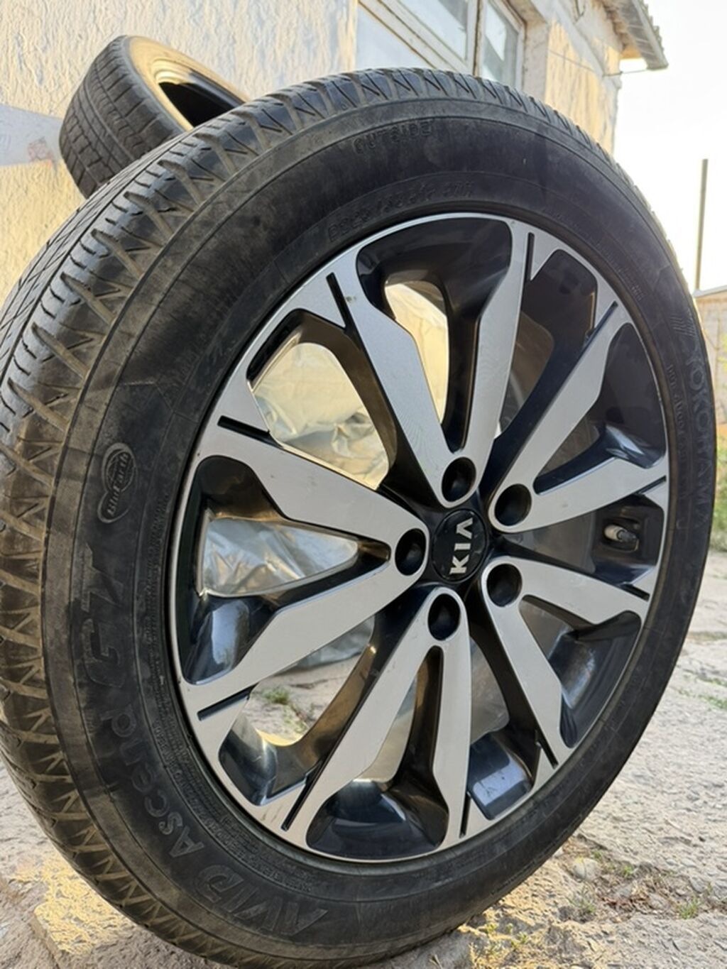 Колеса в сборе 225 / 55 / R 18, Лето, Новый, Запаска, Легковые, Литые, отверстий - 5: фото 1