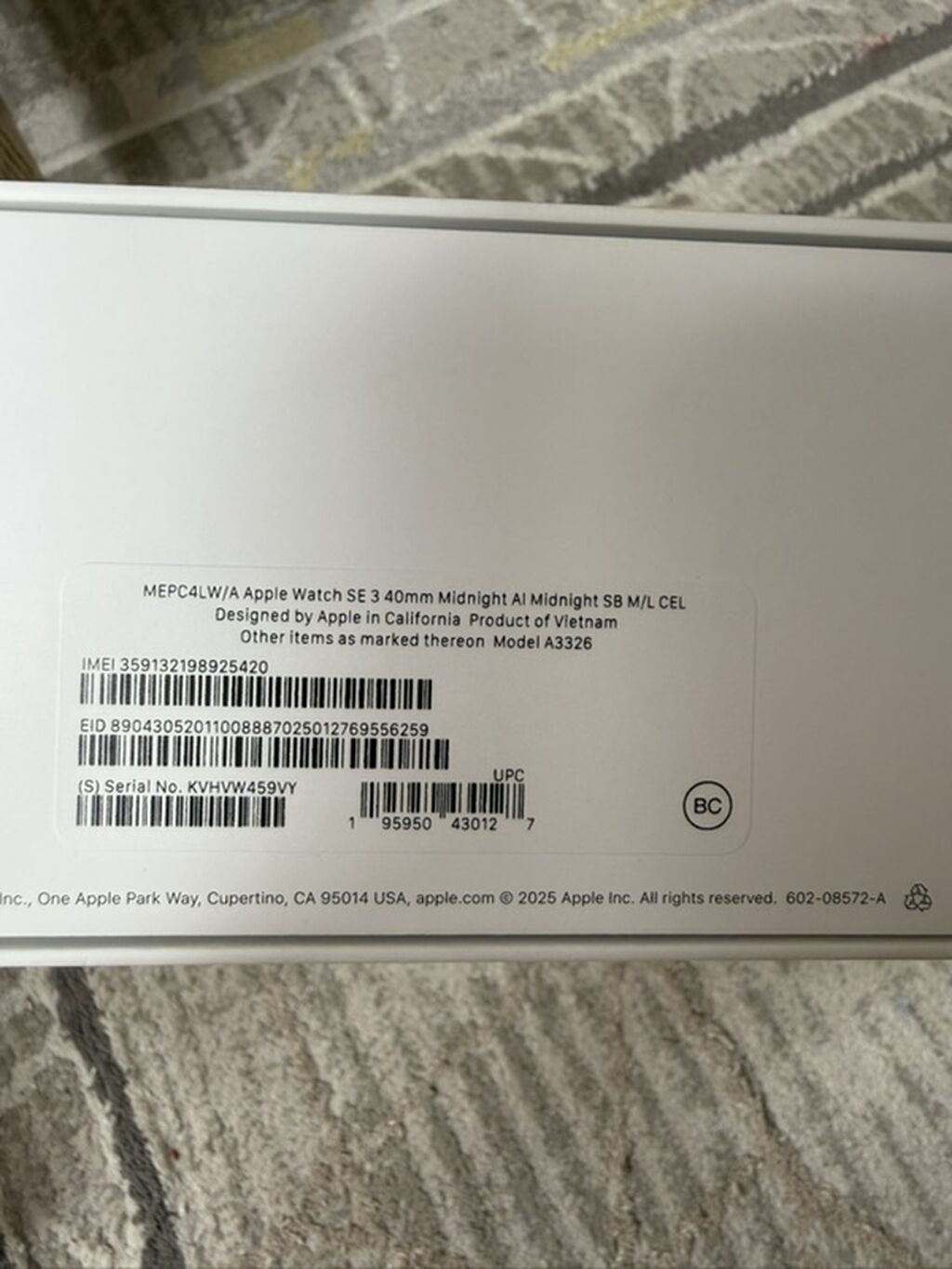 Apple Watch SE (3‑го поколения), модель A3326 Американец: фото 4