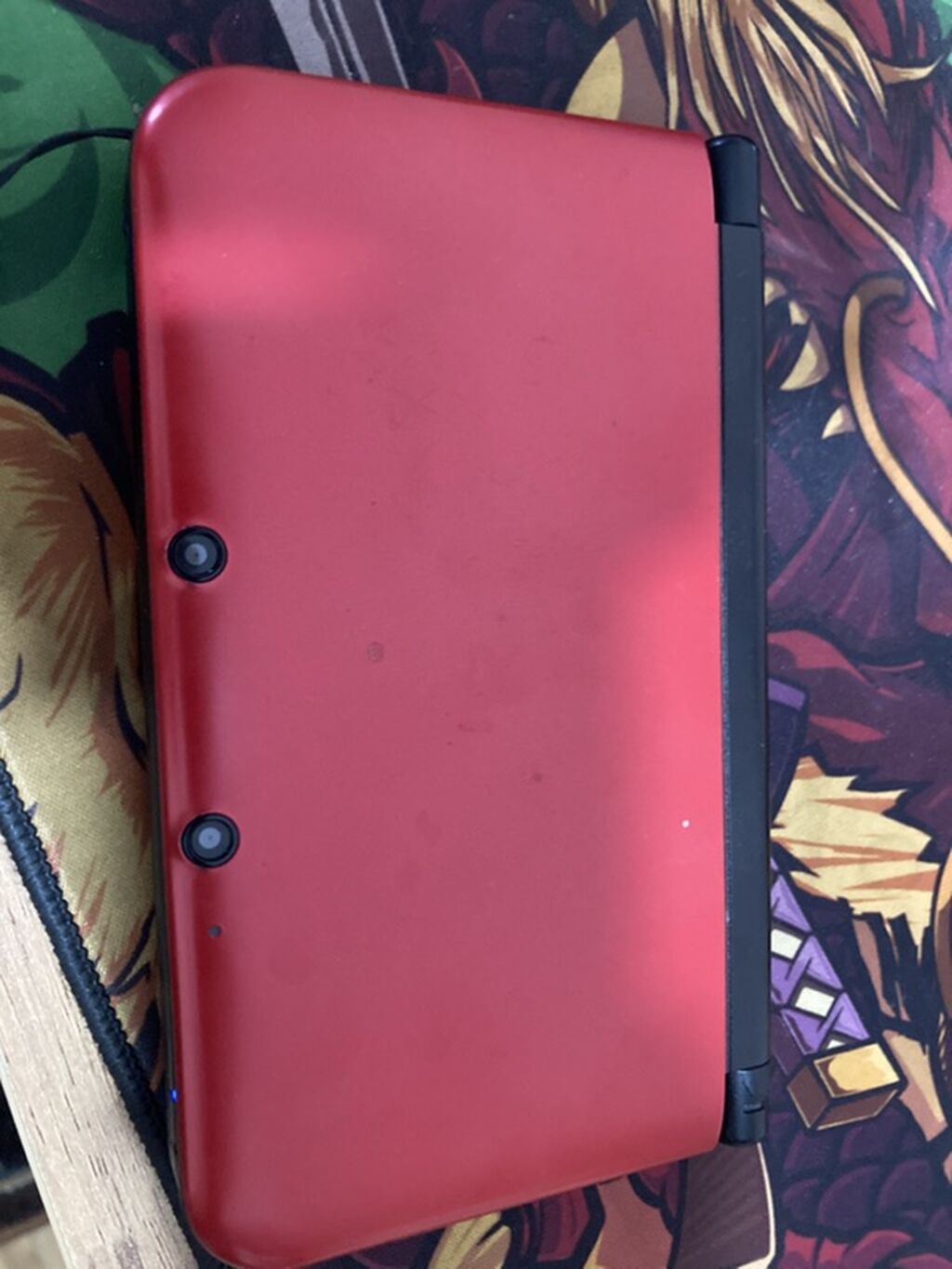 Nintendo 3DS XL красно-черная: фото 2