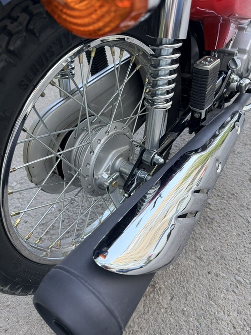 Классический мотоцикл Honda, 125 куб. см, Бензин, Взрослый, Б/у: фото 7