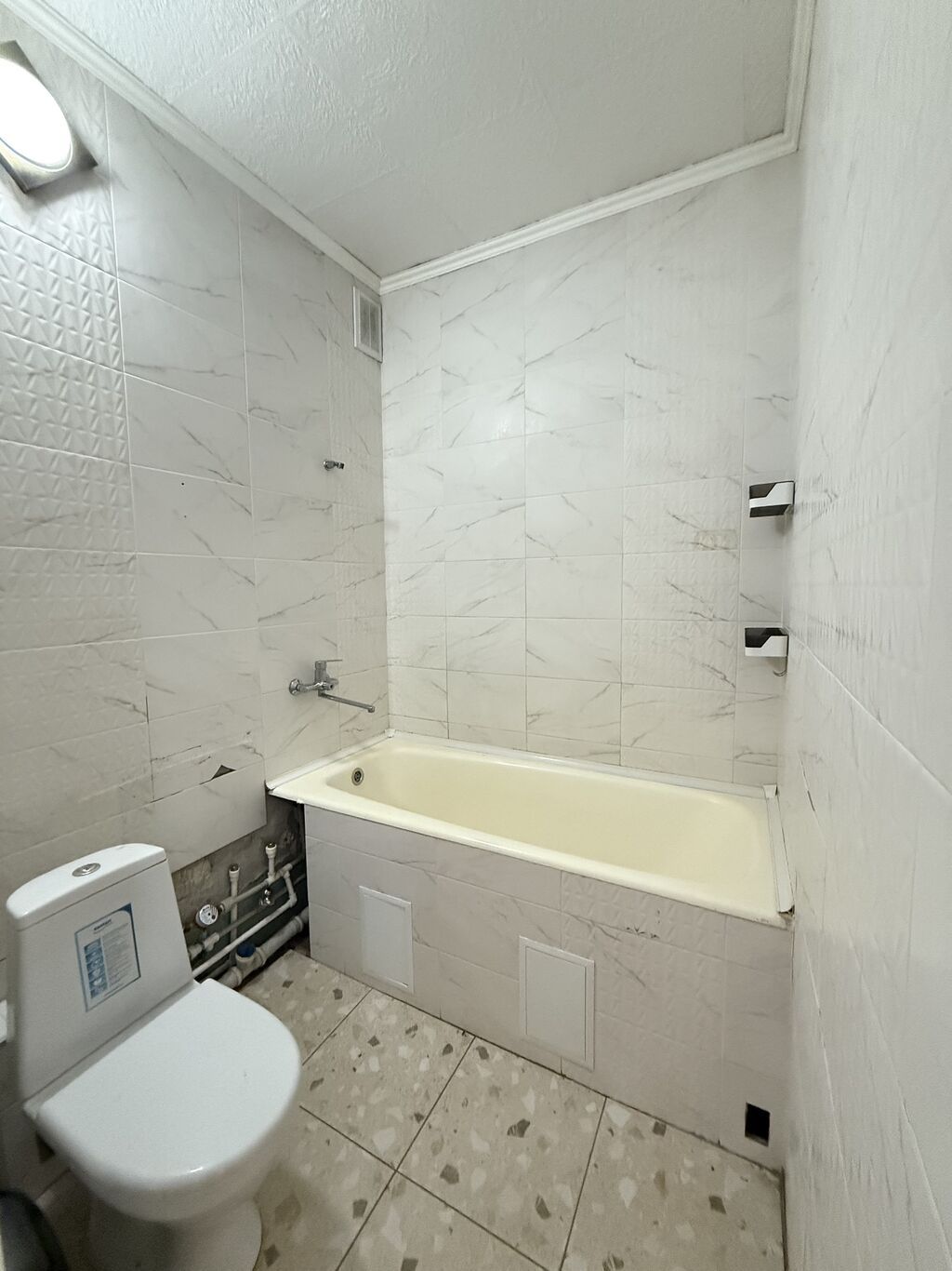 1 комната, 34 м², Центральная мечеть 105 серия, 5 этаж, Старый ремонт: фото 5