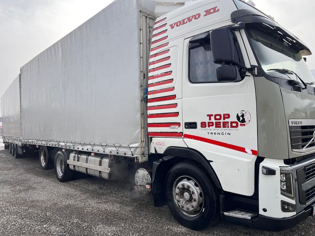 Вольво FH 420 тандем 130 куб голова 2004 прицеп 2004 баары кароодон: фото 3
