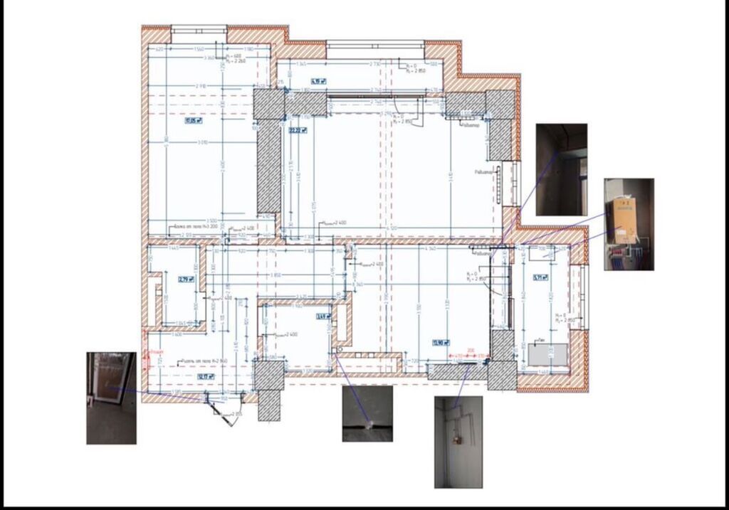 2 комнаты, 80 м², Асанбай мкр Элитка, 4 этаж, ПСО (под самоотделку): фото 4