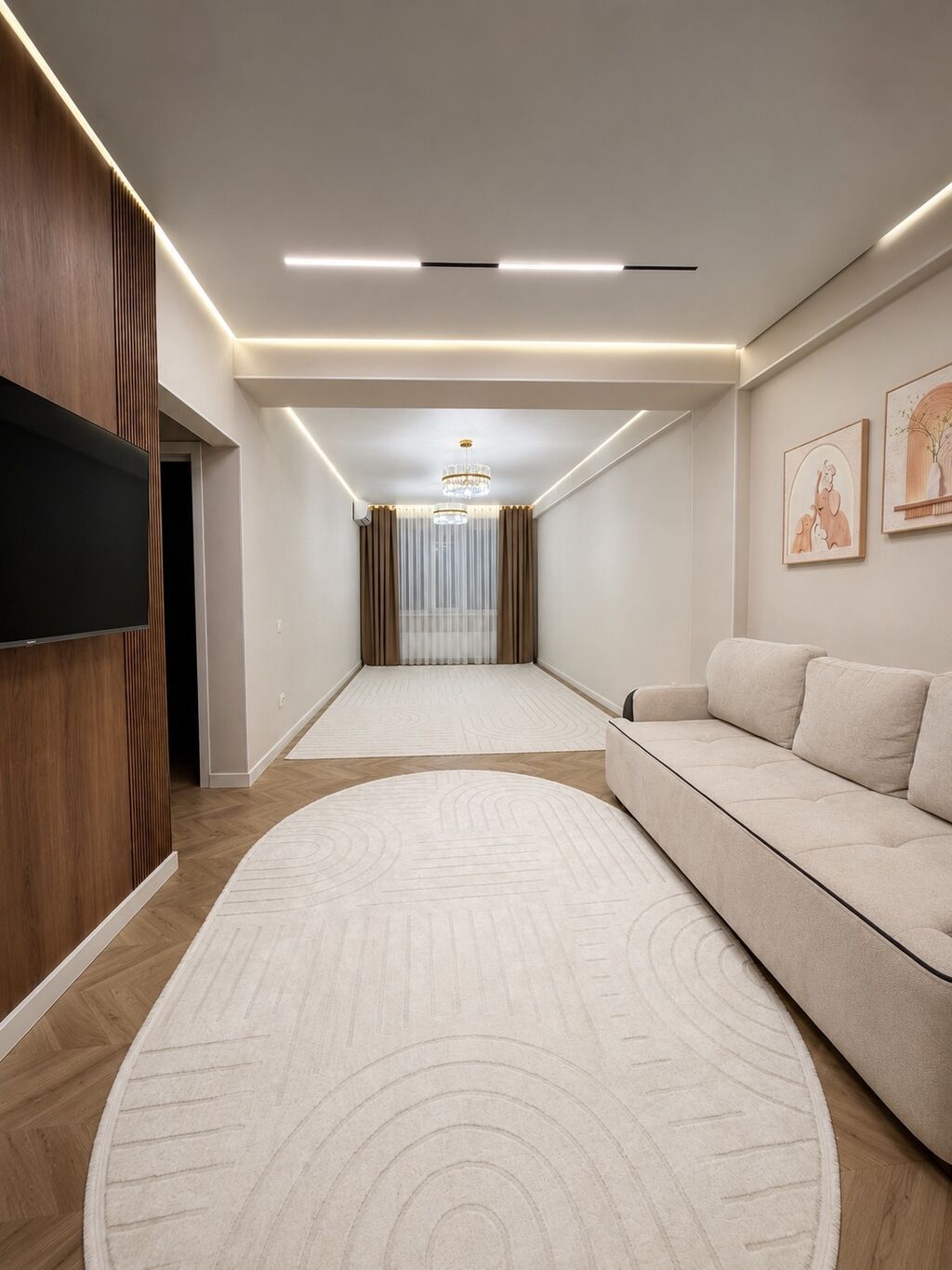 3 комнаты, 103 м², Кок-Жар ж/м Элитка, 10 этаж, Дизайнерский ремонт: фото 3