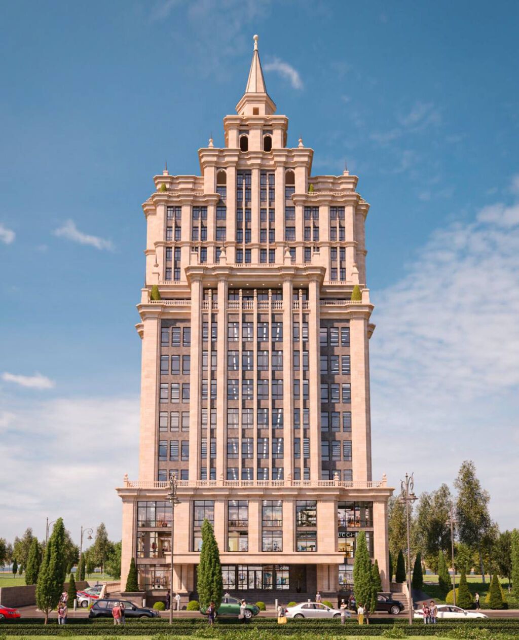 1 комната, 45 м², Золотой квадрат Элитка, 16 этаж, ПСО (под самоотделку): фото 3