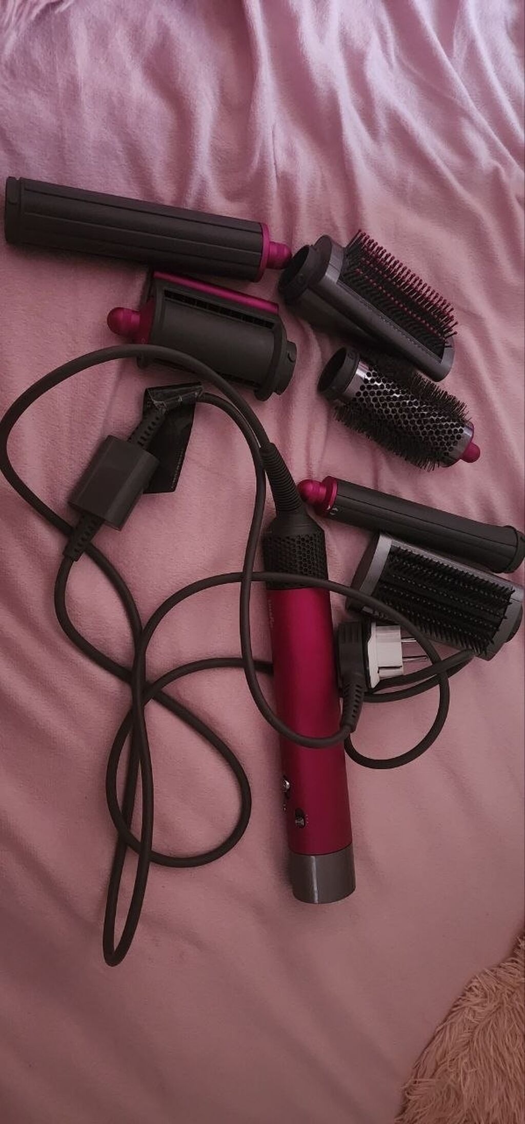 Мультистайлер Dyson, Для выпрямления