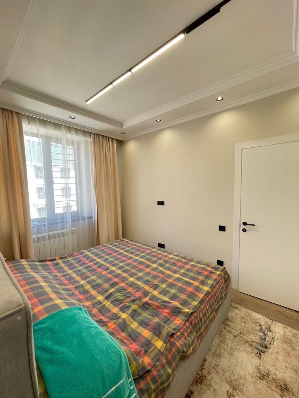 3 комнаты, 90 м², Кок-Жар мкр Элитка, 11 этаж, Дизайнерский ремонт: фото 8