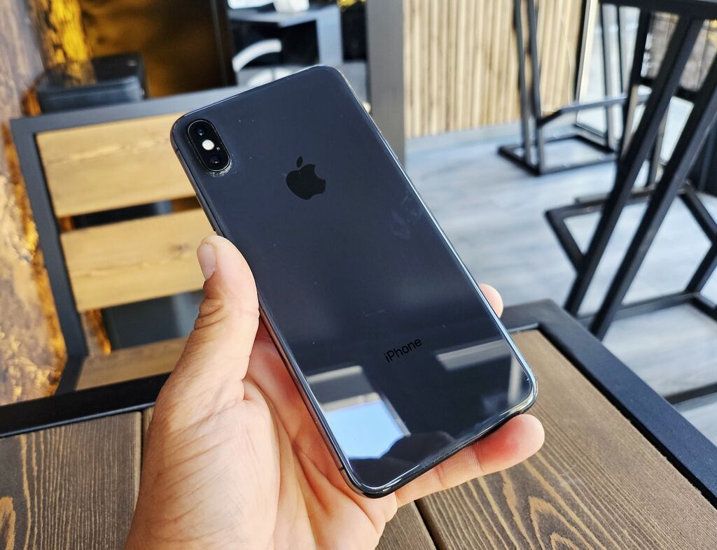 IPhone Xs Max, Б/у, 256 ГБ, Space Gray, Чехол, 100 %: фото 6