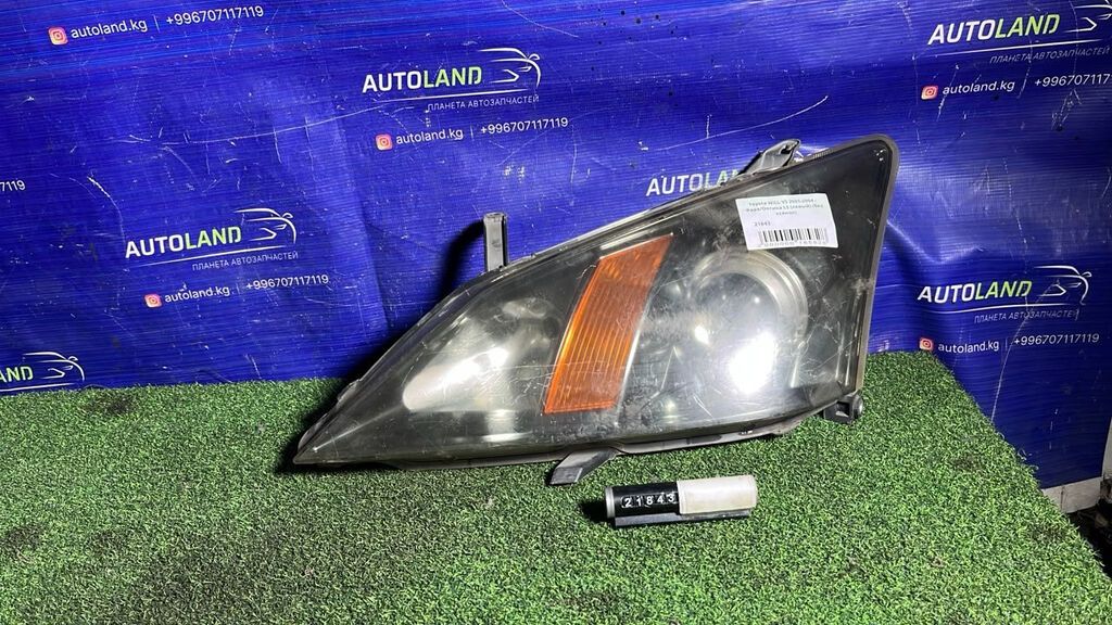 Передняя левая фара Toyota 2001 г., Б/у, Оригинал, Япония: фото 1